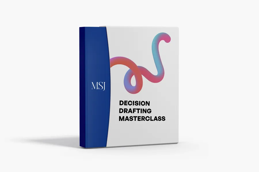 Decision Drafting Masterclass