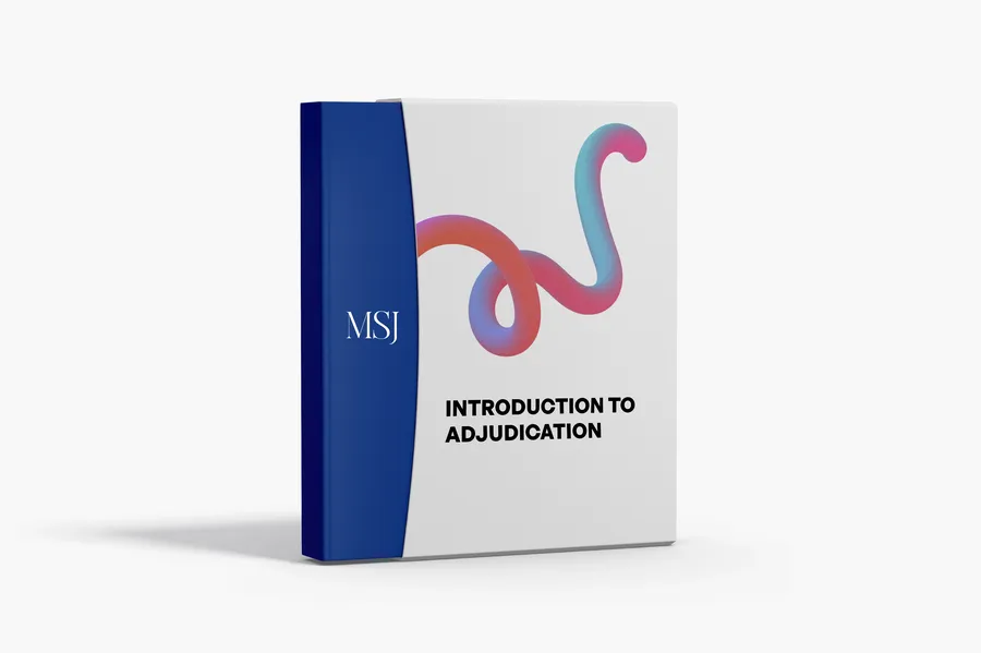 Introduction to Adjudication